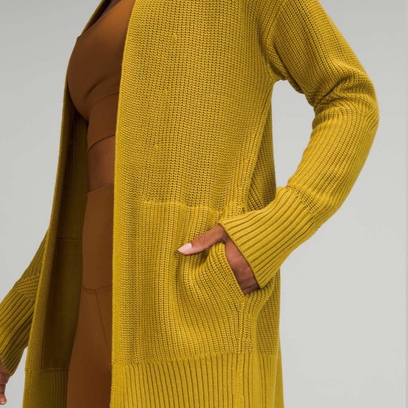 Lululemon Cashlu Sweater Wrap - Picture 6 of 7